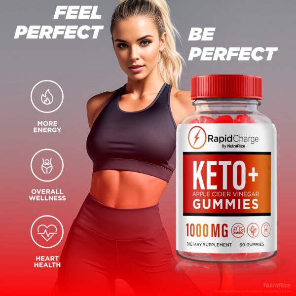 Gomitas Rapid Charge Keto para apoyo en régimen cetogénico NutraRize