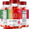 Etiqueta del suplemento Duo Keto ACV Gummies