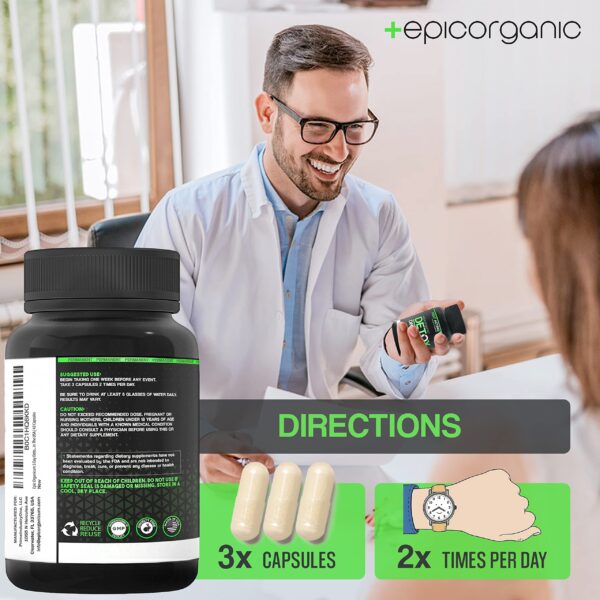 Epic Organicum paquete 30 cápsulas detox colon e hígado
