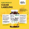 Cápsulas Wild & Organic para ácido úrico con ingredientes antioxidantes