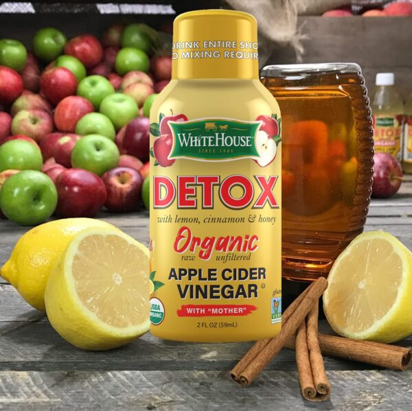 White House Detox vinagre sidra manzana salud digestiva