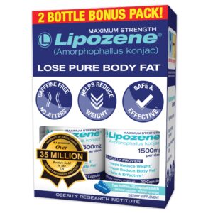 Lipozene cápsulas y frasco delantero