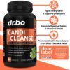 Cápsulas naturales para candi cleanse y detox intestinal Dr. Bo