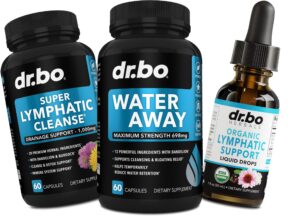 Pastillas diuréticas detox orgánicas drenaje linfático apoyo natural