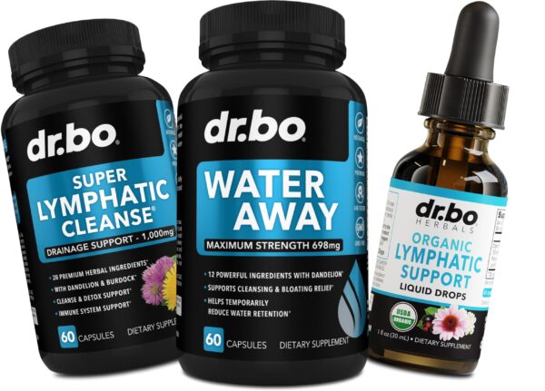 Pastillas diuréticas detox orgánicas drenaje linfático apoyo natural