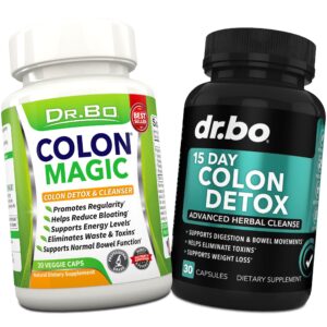 Dr Bo Colon Magic limpiador natural de colon y detox