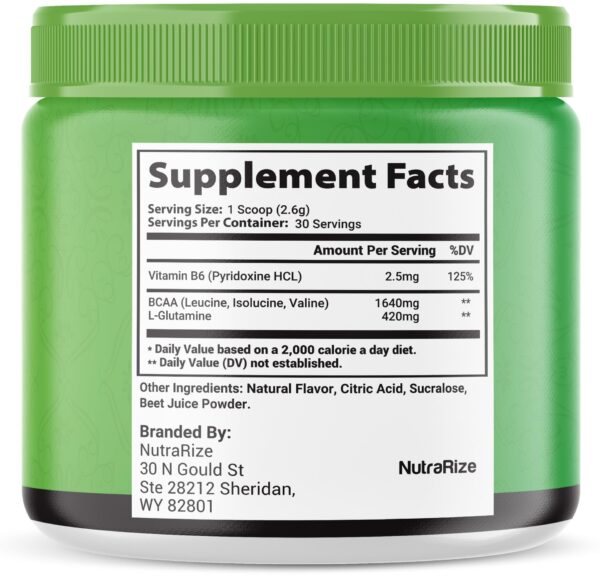 Suplemento NutraRize para salud con fórmula Tonic Greens