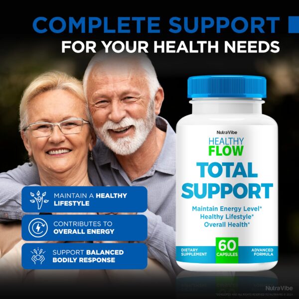 Cápsulas premium HealthyFlow para energía y bienestar