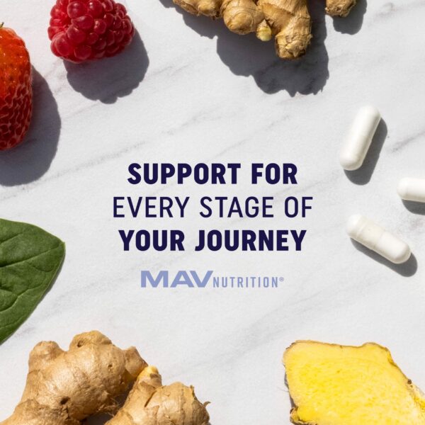 Frasco gomitas para metabolismo MAV Nutrition