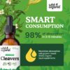 Tintura vegana Wild & Organic cleavers extracto para limpieza corporal