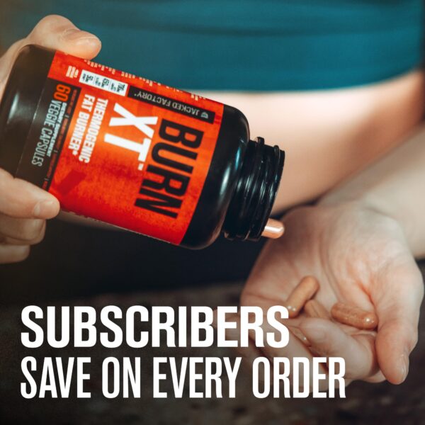 Etiqueta de ingredientes Burn-XT