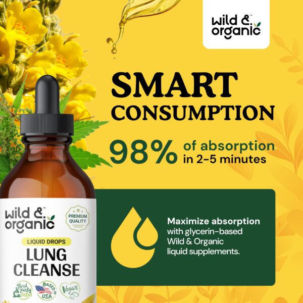 Gomitas y tintura natural para salud pulmonar completa