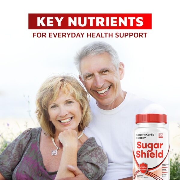 Etiqueta de ingredientes Sugar Shield All Natural