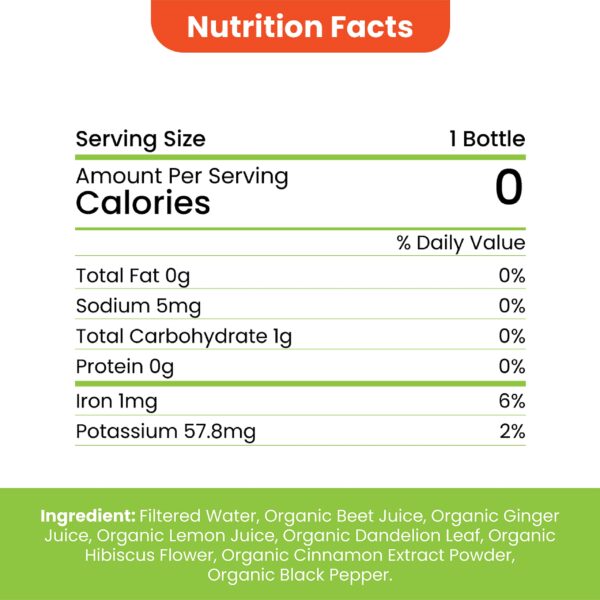 TEAONIC My Liver Mojo shots digestión energía 12 pack