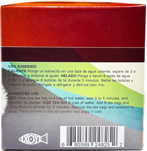 Envase del té de diente de león Betel Natural