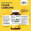 Suplemento Wild & Organic ácido úrico con fórmula natural vegana
