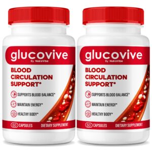 Frasco GlucoVive NutraVibe frente