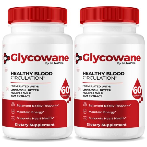 Glycowane paquete dual 120 cápsulas envase frontal