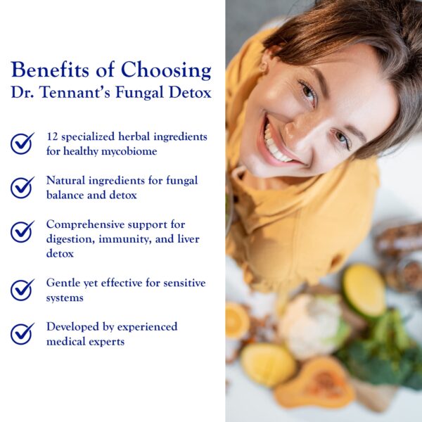 Desintoxicación fúngica Dr Tennant's vista lateral