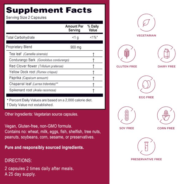 Suplemento Kroeger Herb Chem X apoyo digestivo Suplemento Kroeger Herb Chem X apoyo digestivo
