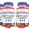 Keto Thrive Gomas Keto ACV con sabor delicioso