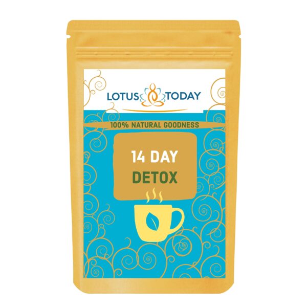 Bolsas de té detox aloe vera para limpieza y relax