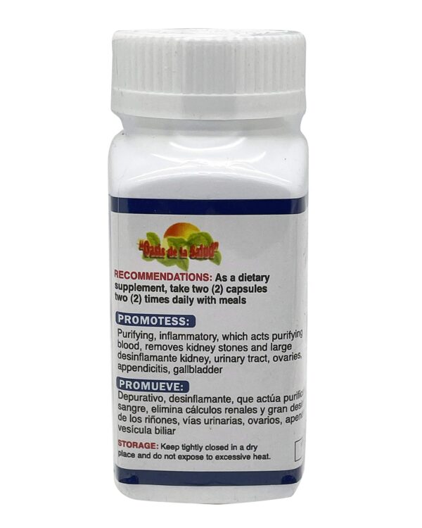 Rinosan cápsulas suplemento para riñones y vías urinarias