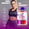 Detalle gomitas Keto Plus ACV Metabolix Labs paquete y etiqueta