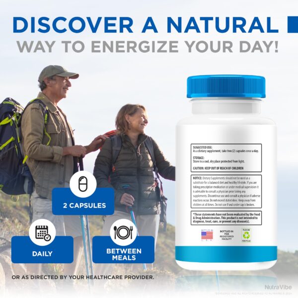 Cápsulas Healthy Flow ingredientes naturales NutraVibe