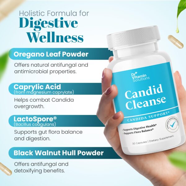 Botella y cápsulas Detox intestinal DR VITAMIN SOLUTIONS