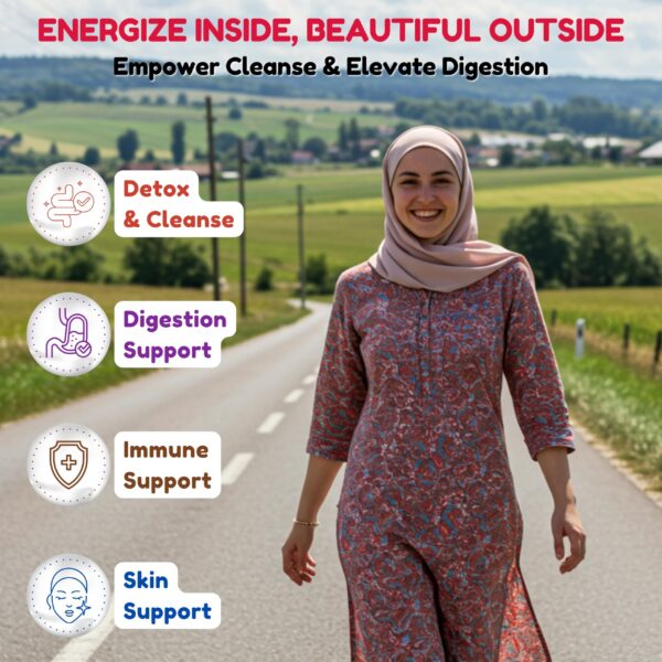 Gomitas para detox y digestión sabor manzana keto