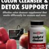 Envase y cápsulas Sculpt n' Cleanse para detox y digestión