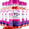 Paquete de 5 frascos de gominolas Ripped Results Keto Plus ACV