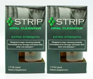 Wellgenix Strip Detox limpiador oral paquete doble