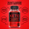 Atlantis Nutrition Keto Gomas para pérdida de peso con vinagre sidra