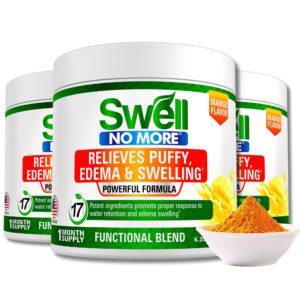 Envase Swell No More diurético natural para edema piernas y pies