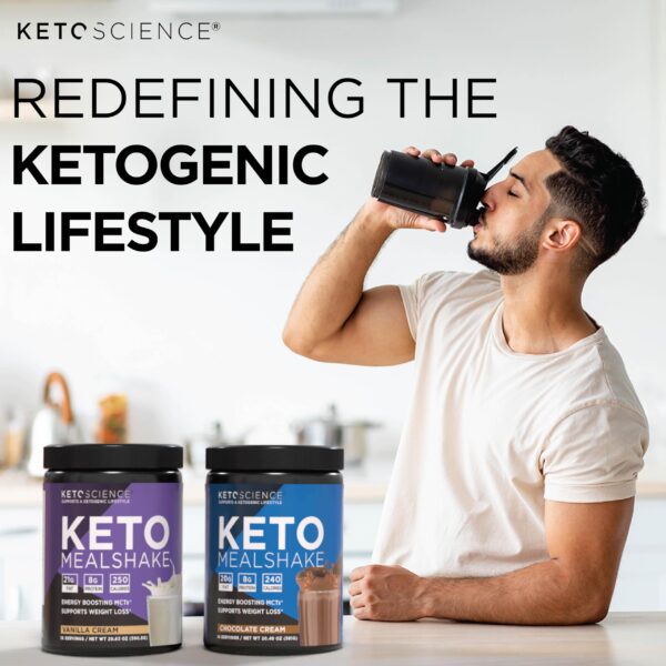 Keto Science batido saludable keto con grasas funcionales