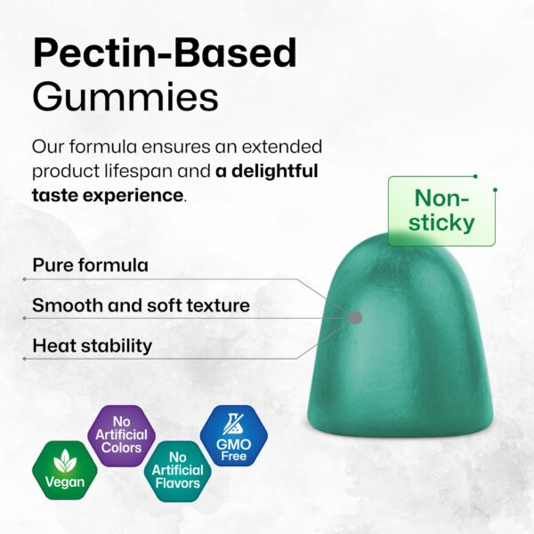 Gomitas Bio Krauter resistentes al calor y sol hechas con pectina