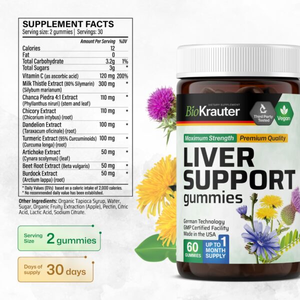 Tintura para desintoxicación hepática BIO KRAUTER