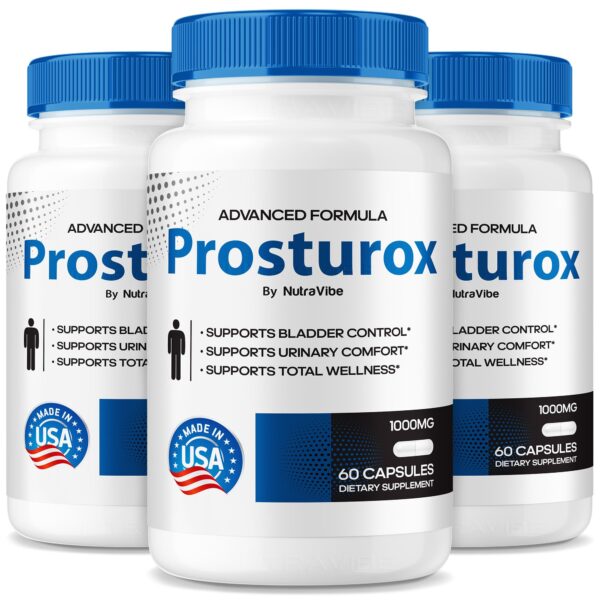 Frente de Prosturox cápsulas