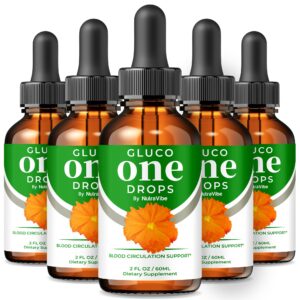 Gluco One Drops NutraVibe bottle front