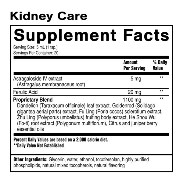 Extractos de hierbas para soporte renal y función saludable drenaje linfático