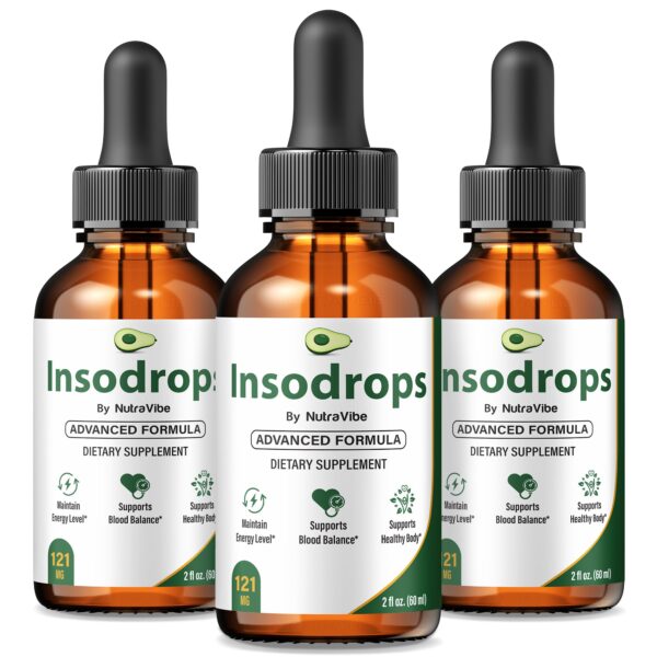 Insodrops botella y etiqueta