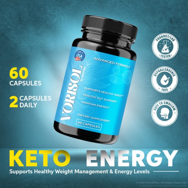 Frente del empaque Vorisol