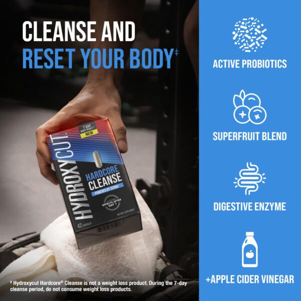 Hydroxycut cápsulas para apoyo digestivo y eliminación natural