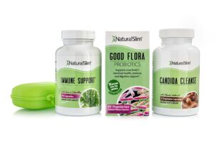 NaturalSlim Kit Candiseptic paquete de 3 formulado Frank Suarez