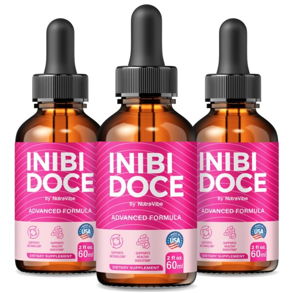 Frente de la botella Inibi Doce Gotas