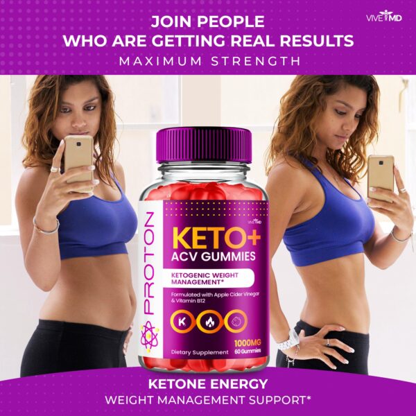 Paquete trasero gominolas VIVE MD Proton Keto ACV