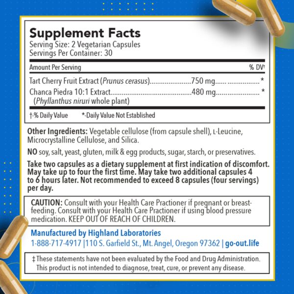 Go-Out Now fórmula limpieza riñones y vesícula natural