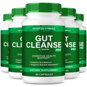NutraVibe Gut Cleanse Pro frasco